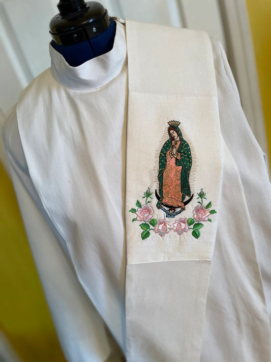 Nuestra Señora de Guadalupe - Estola de Diacono