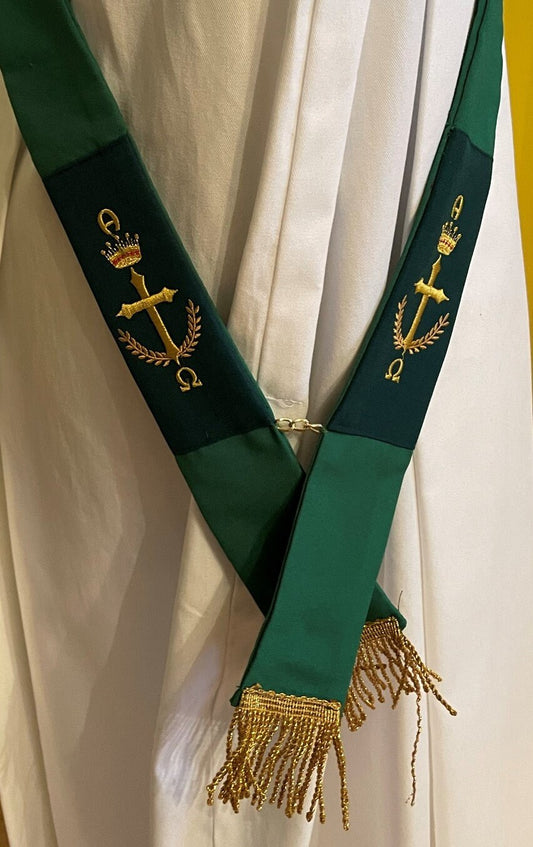 CHI RHO CROSS - Deacon Travel Stole