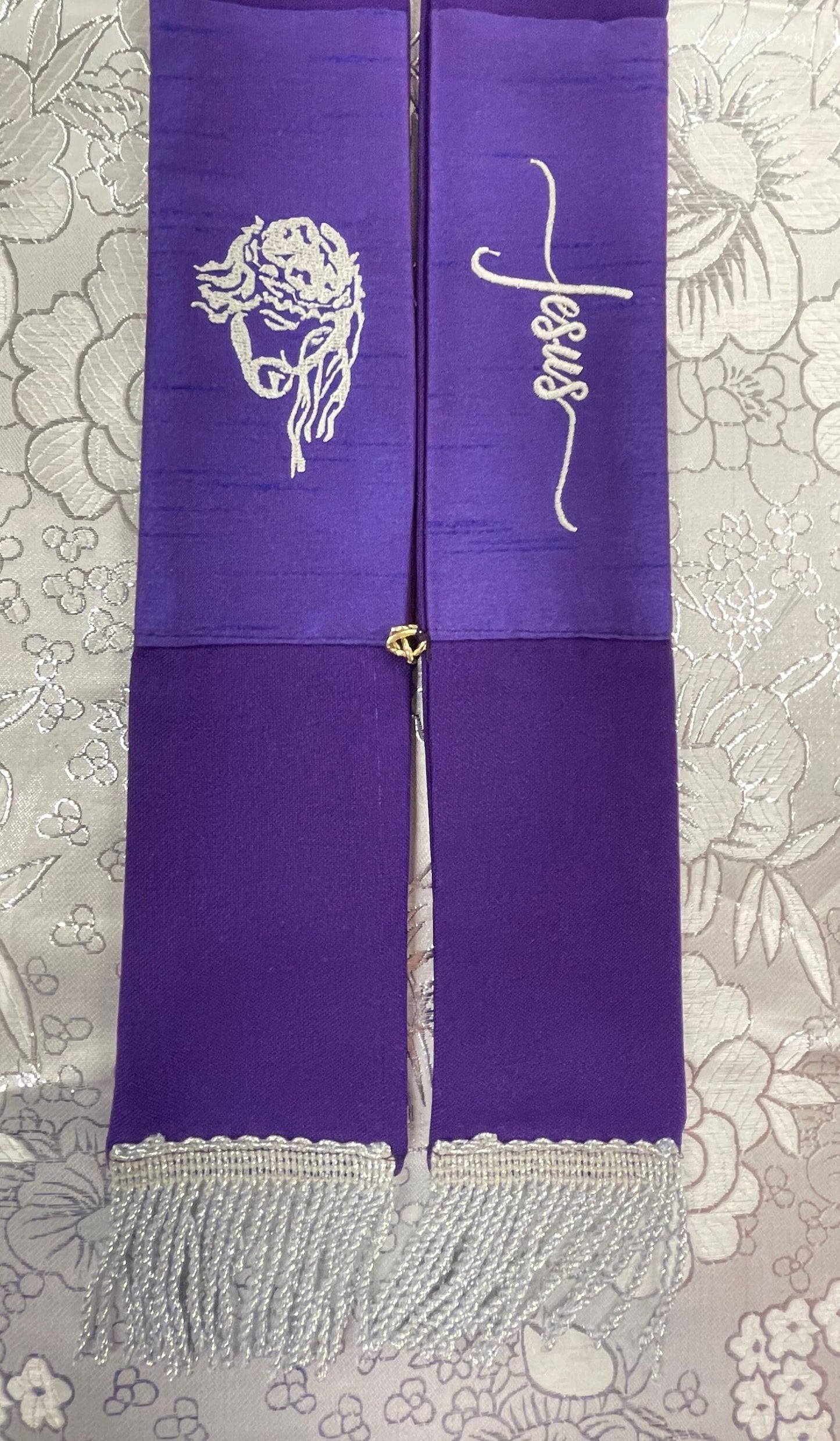 JESUS CHRIST - CROSS - Deacon Travel Stole