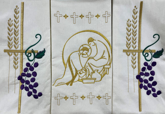 MAUNDY: Feet Washing - Deacon stole