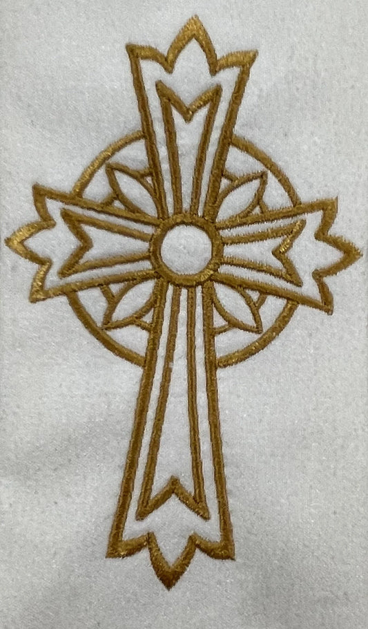 IRISH / CELTIC CROSS - Deacon Travel Stole
