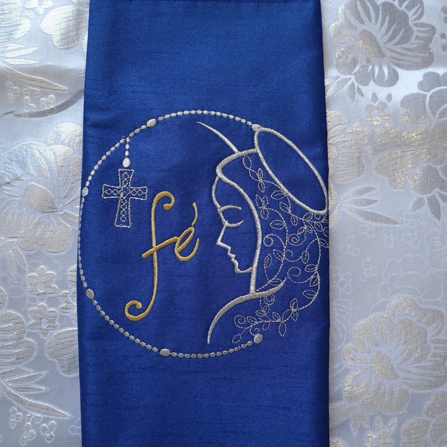 MEDALLA MARIANA - FE - Estola de diacono