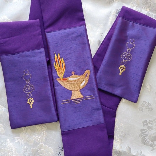 ADVENT LAMP - Deacon Stole