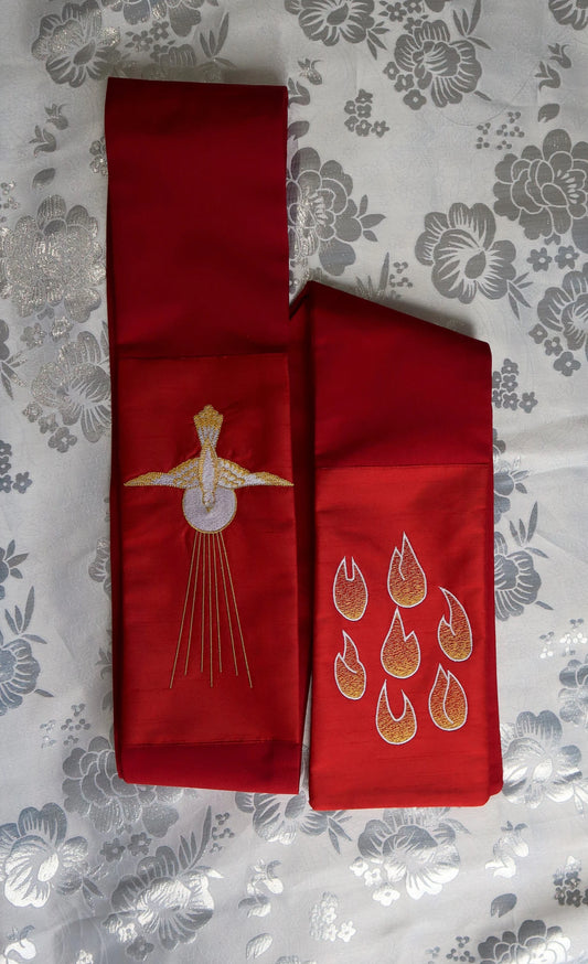 HOLY SPIRIT - PENTECOST - Deacon Stole