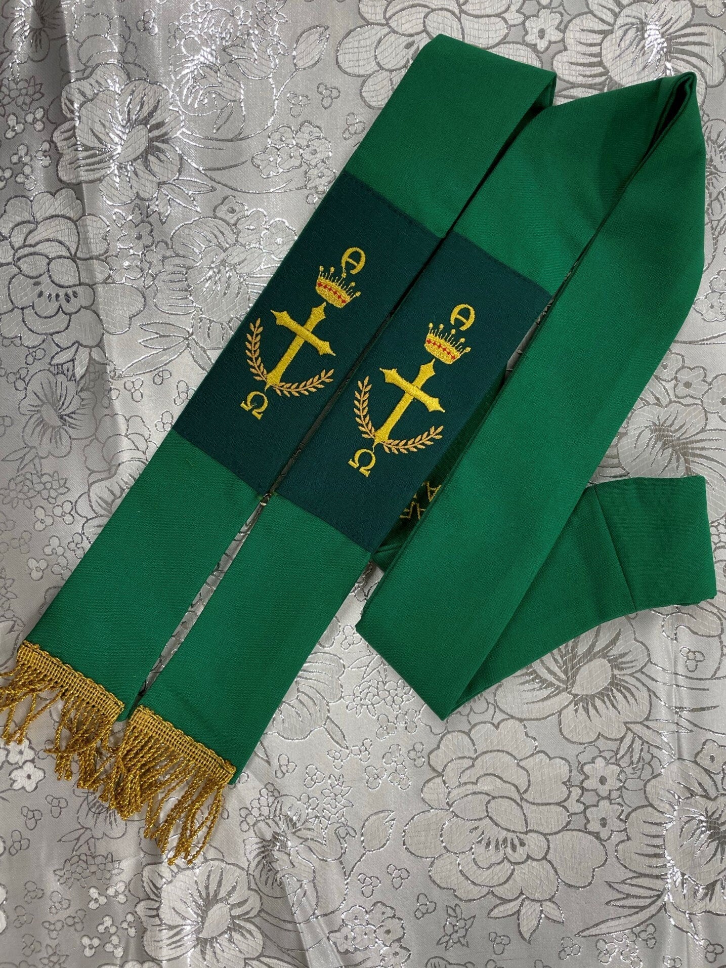 CHI RHO CROSS - Deacon Travel Stole