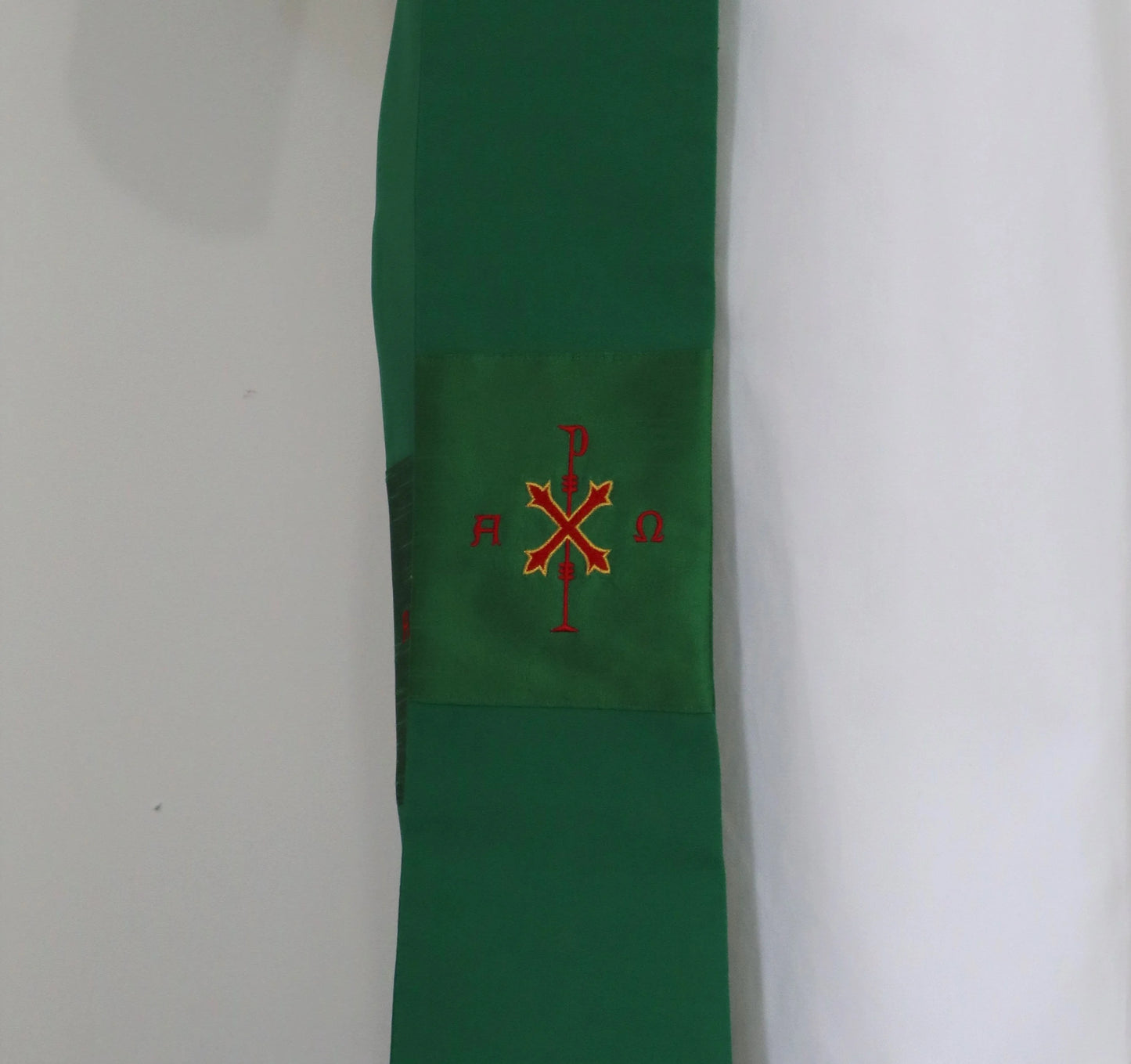 Deacon stole - ALPHA & OMEGA - Chi Rho