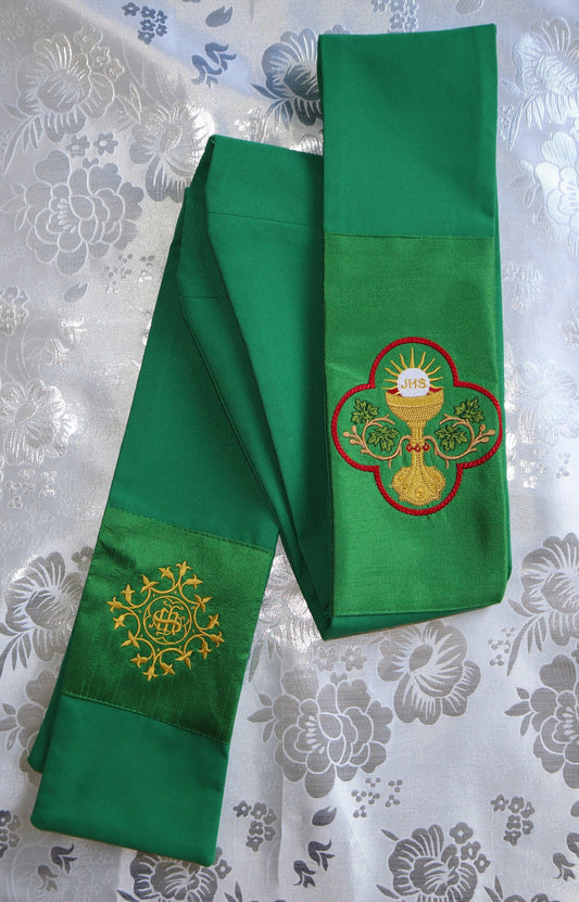 HOLY SPIRIT - CHALICE - Deacon Stole