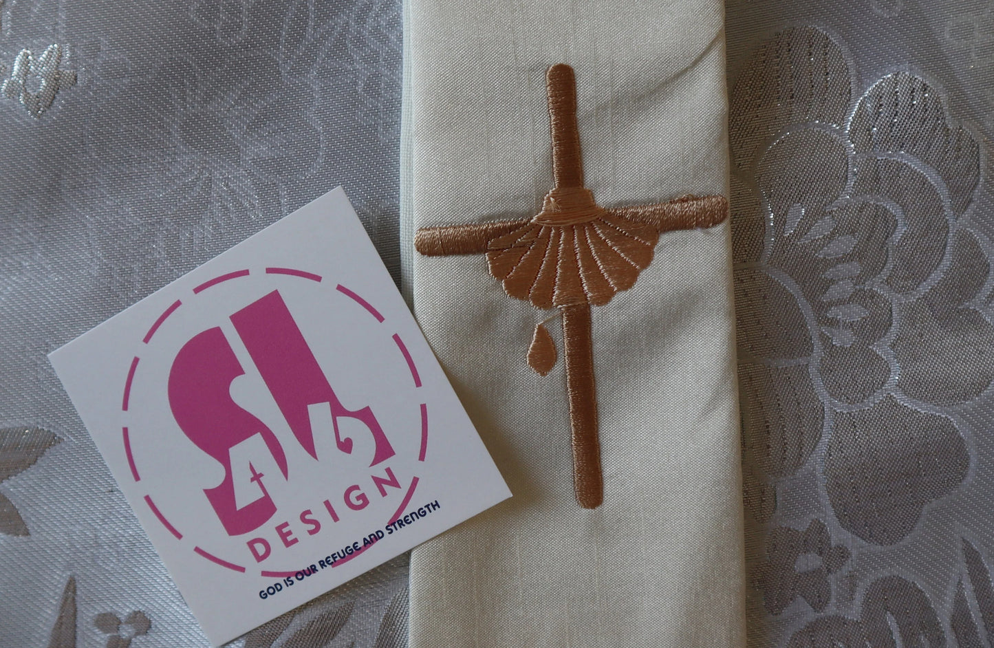 BAPTIMS CROSS - Deacon Travel Stole