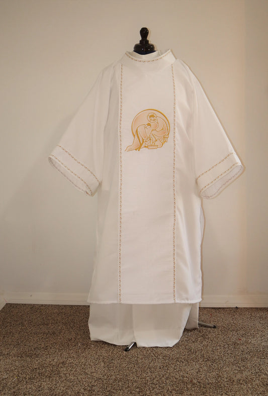 MAUNDY - FEET WASHING - Chasuble + Stole Set.