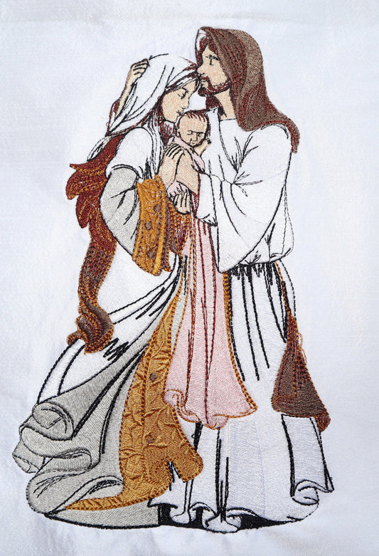 HOLY FAMILY - Chasuble + Stole Set