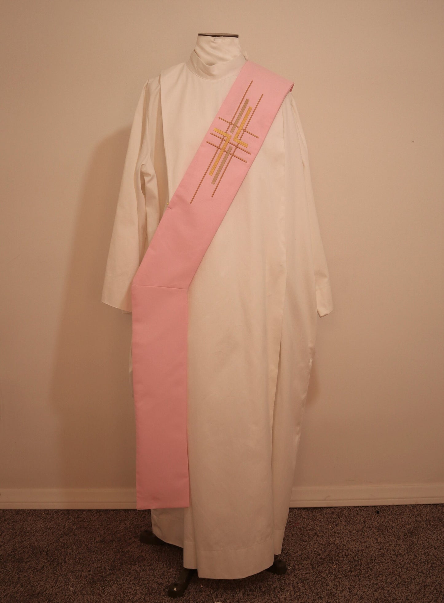 Contemporary Cross - Deacon Stole