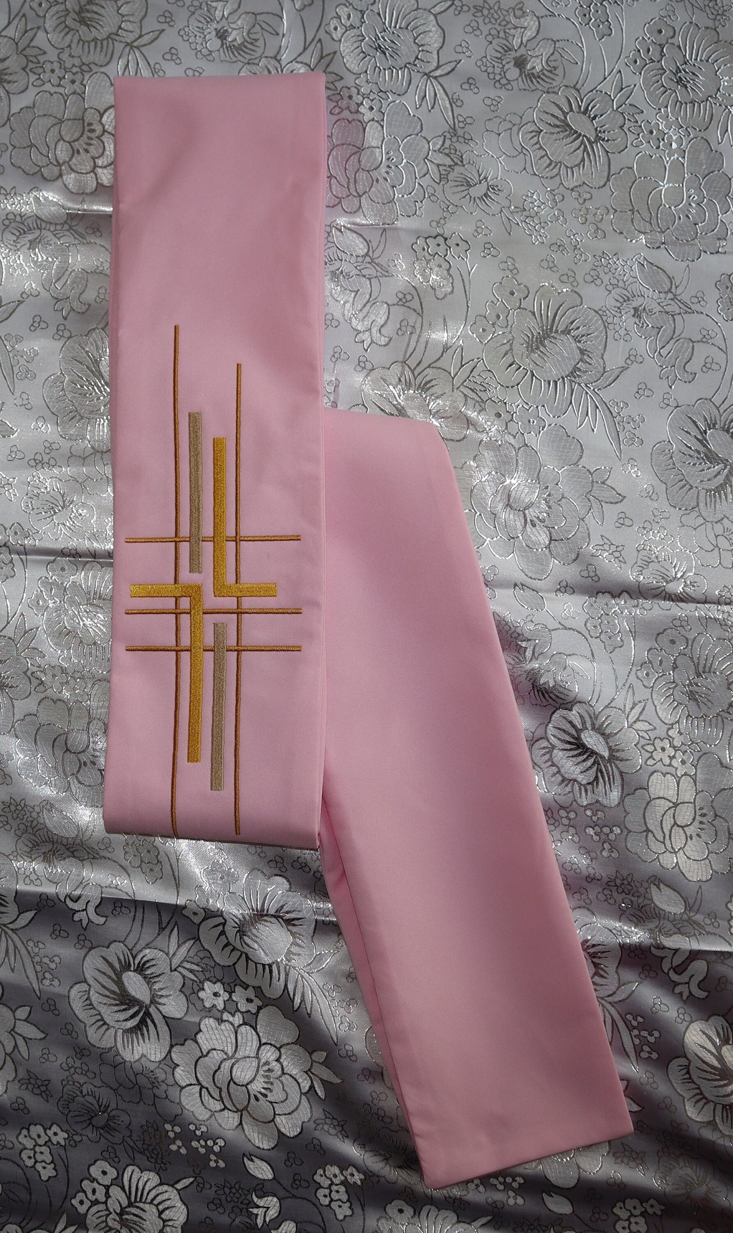 Contemporary Cross - Deacon Stole