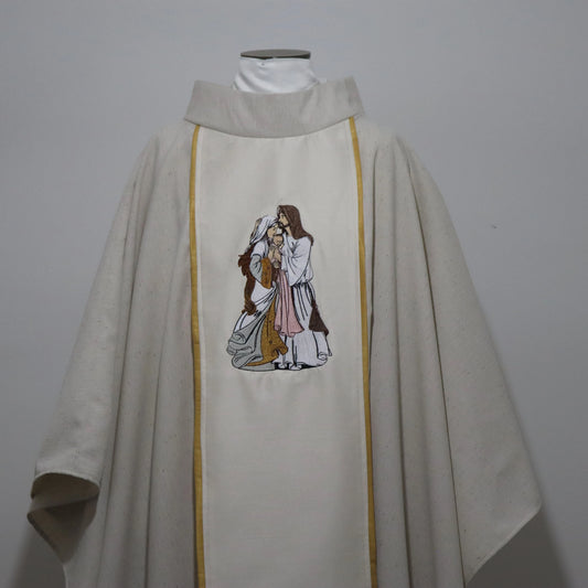 HOLY FAMILY - Chasuble + Stole Set