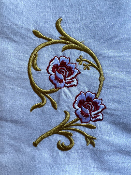 Our Lady of Guadalupe Stole - blue coloring