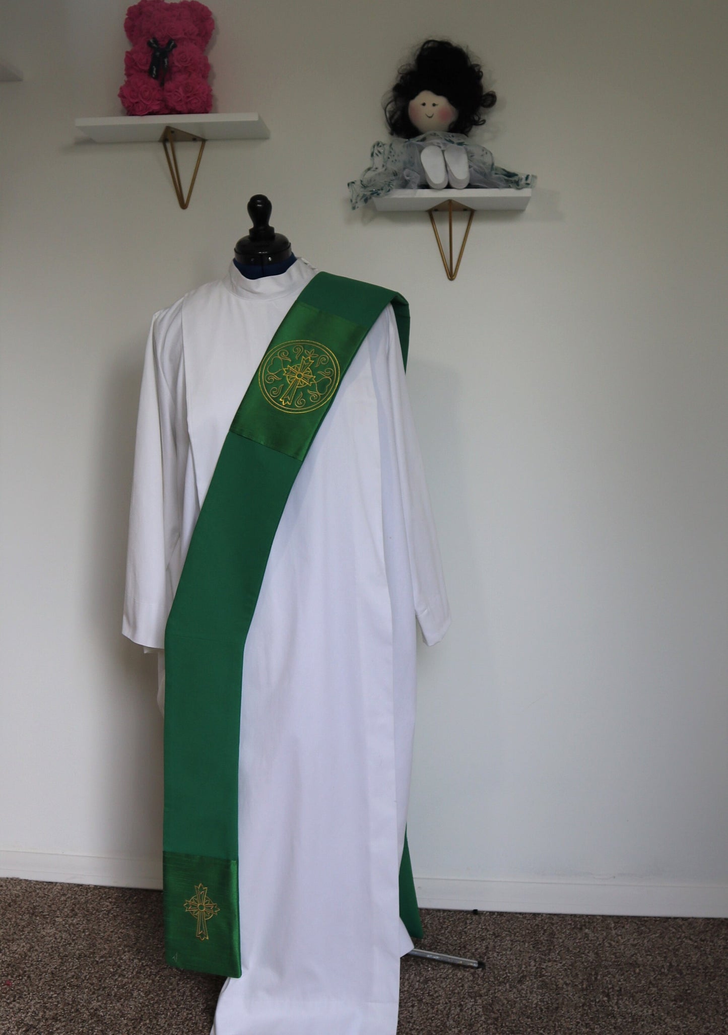 IRISH / CELTIC CROSS - Deacon Stole