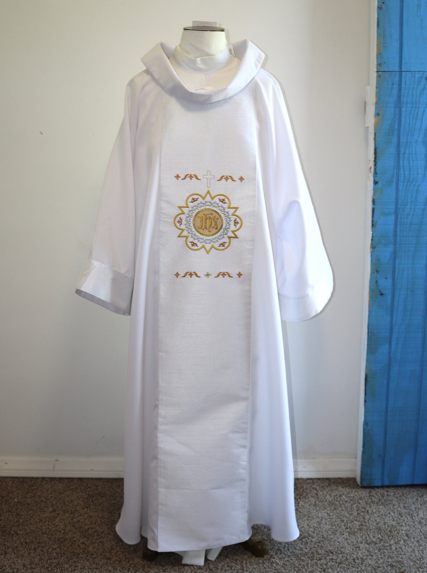 JHS - Dalmatic & Stole Set.