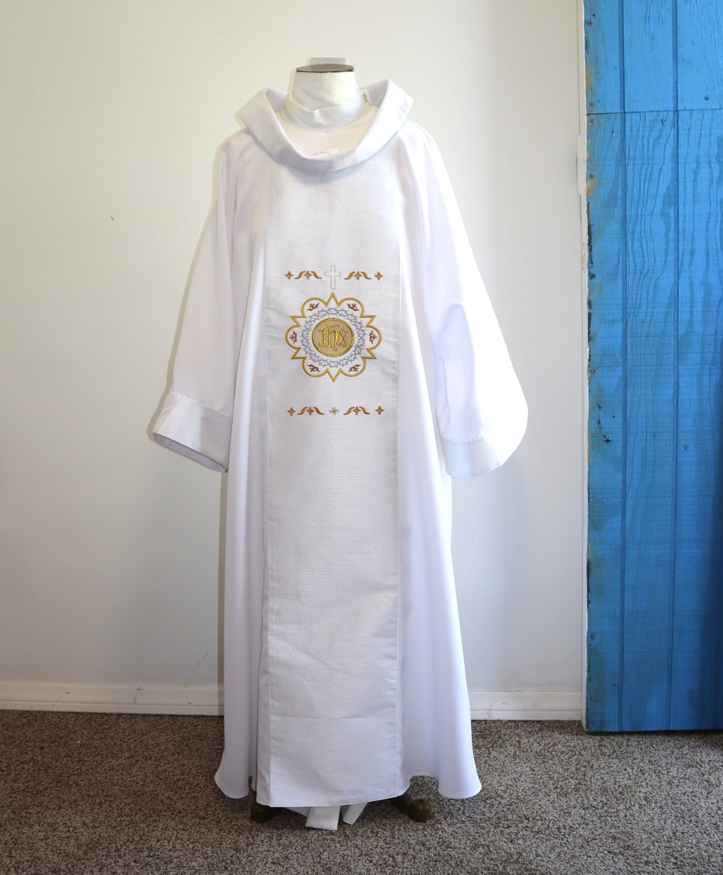 JHS - Dalmatic & Stole Set.