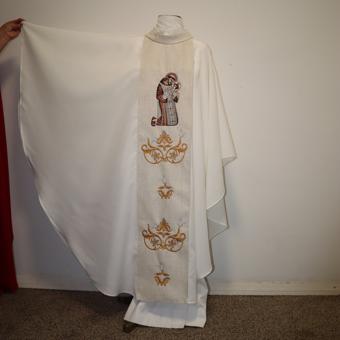 ST. FRANCIS - Chasuble and stole set