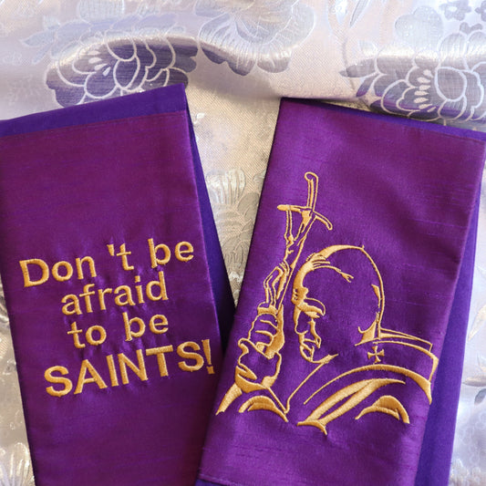 Priest stole - St. John Paul II