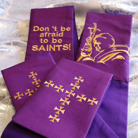 Priest stole - St. John Paul II