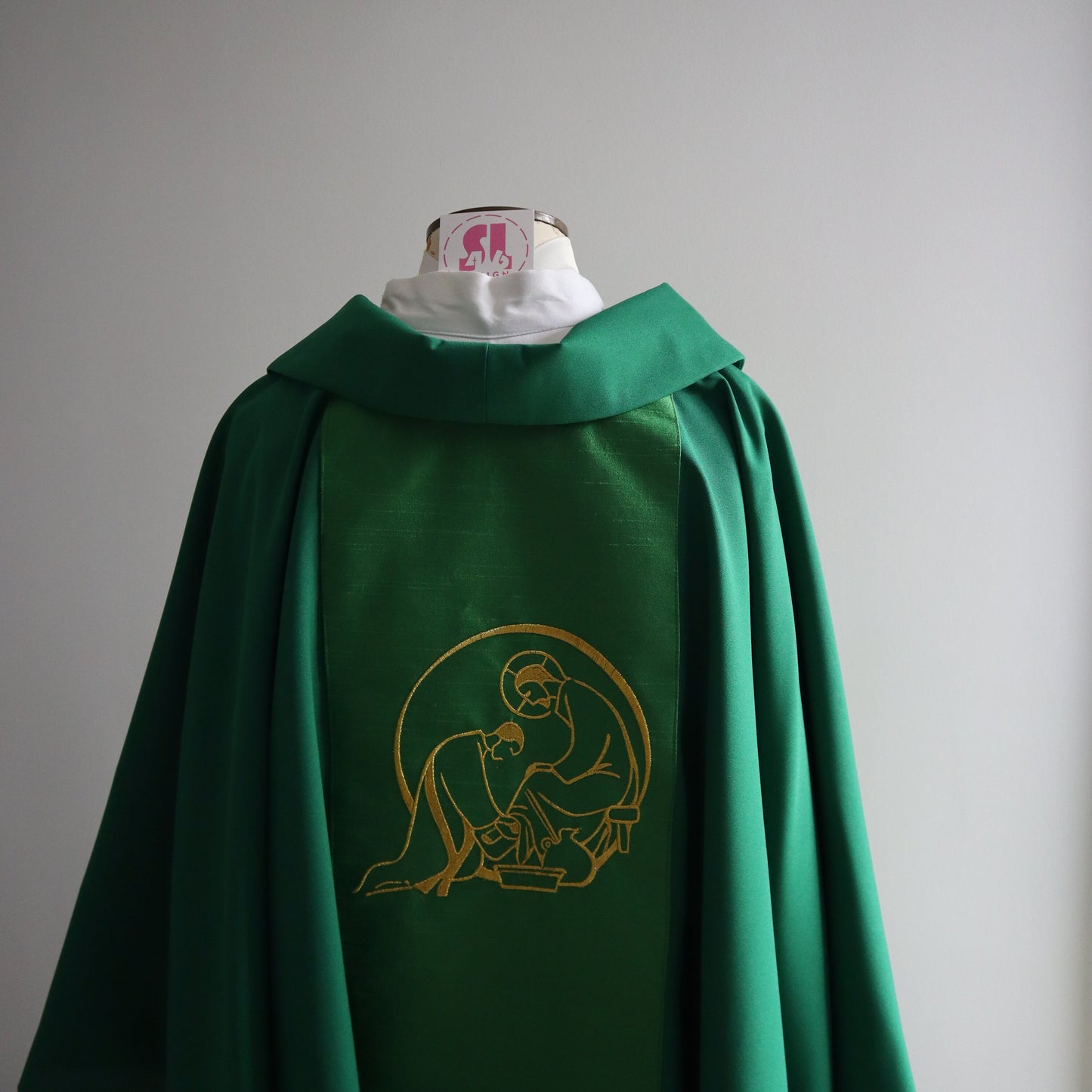 MAUNDY- Washing of feet - Chasuble + Stole Set