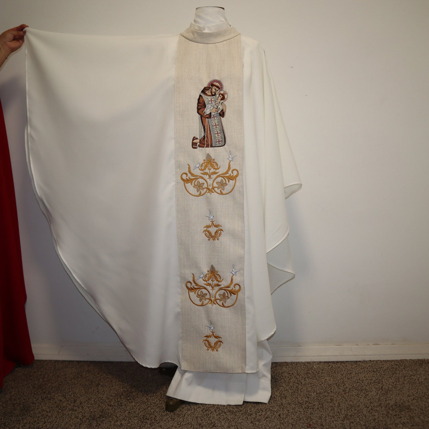 ST. FRANCIS - Chasuble and stole set
