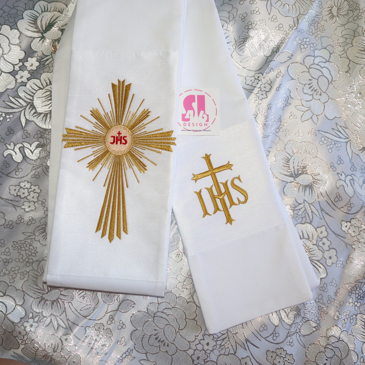 JHS - HOLY SPIRIT - Deacon Stole