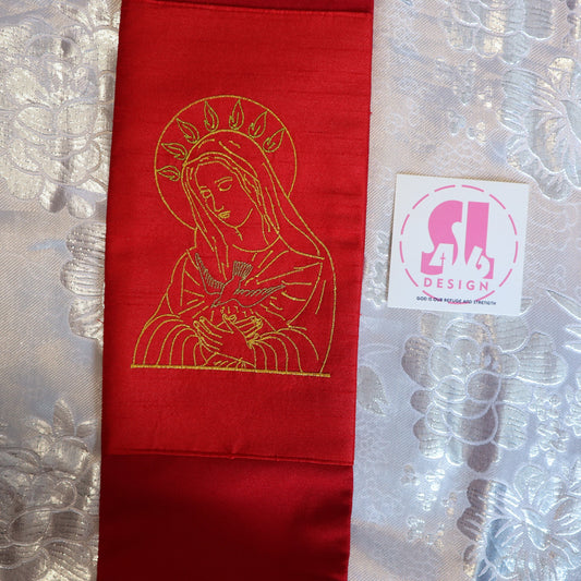 Blessed Virgin Mary of Pentecost - Deacon Stole