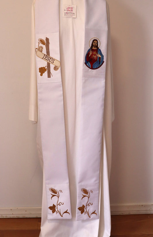 Sacred Heart of Jesus - Priest stole