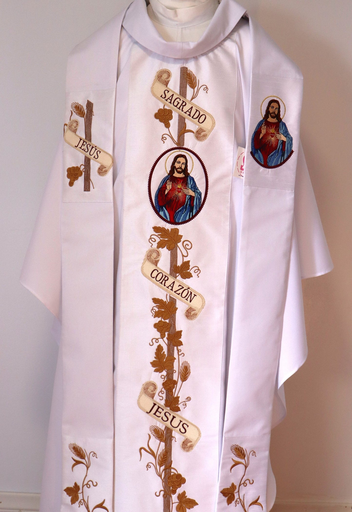 Sacred Heart of Jesus - Chasuble + Stole Set