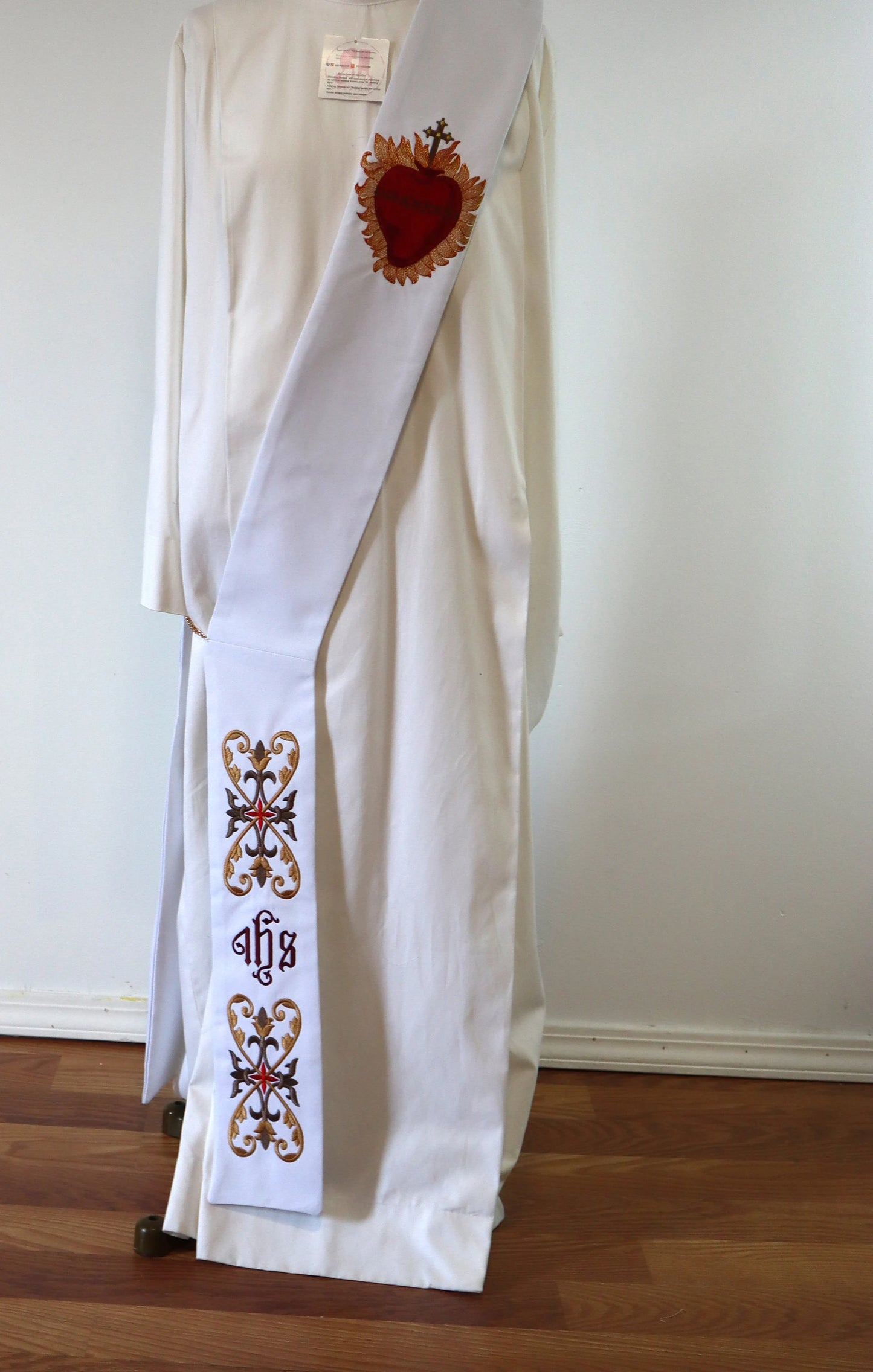 Deacon stole - Sacred Heart