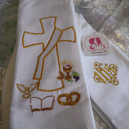 Deacon Cross - Holy Sacraments - Stole