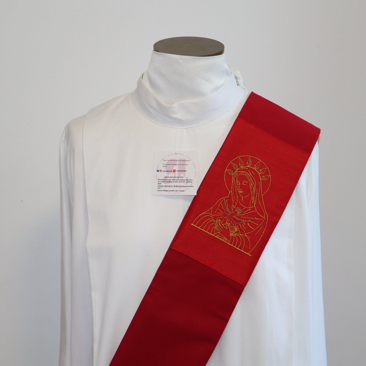 Blessed Virgin Mary of Pentecost - Deacon Stole