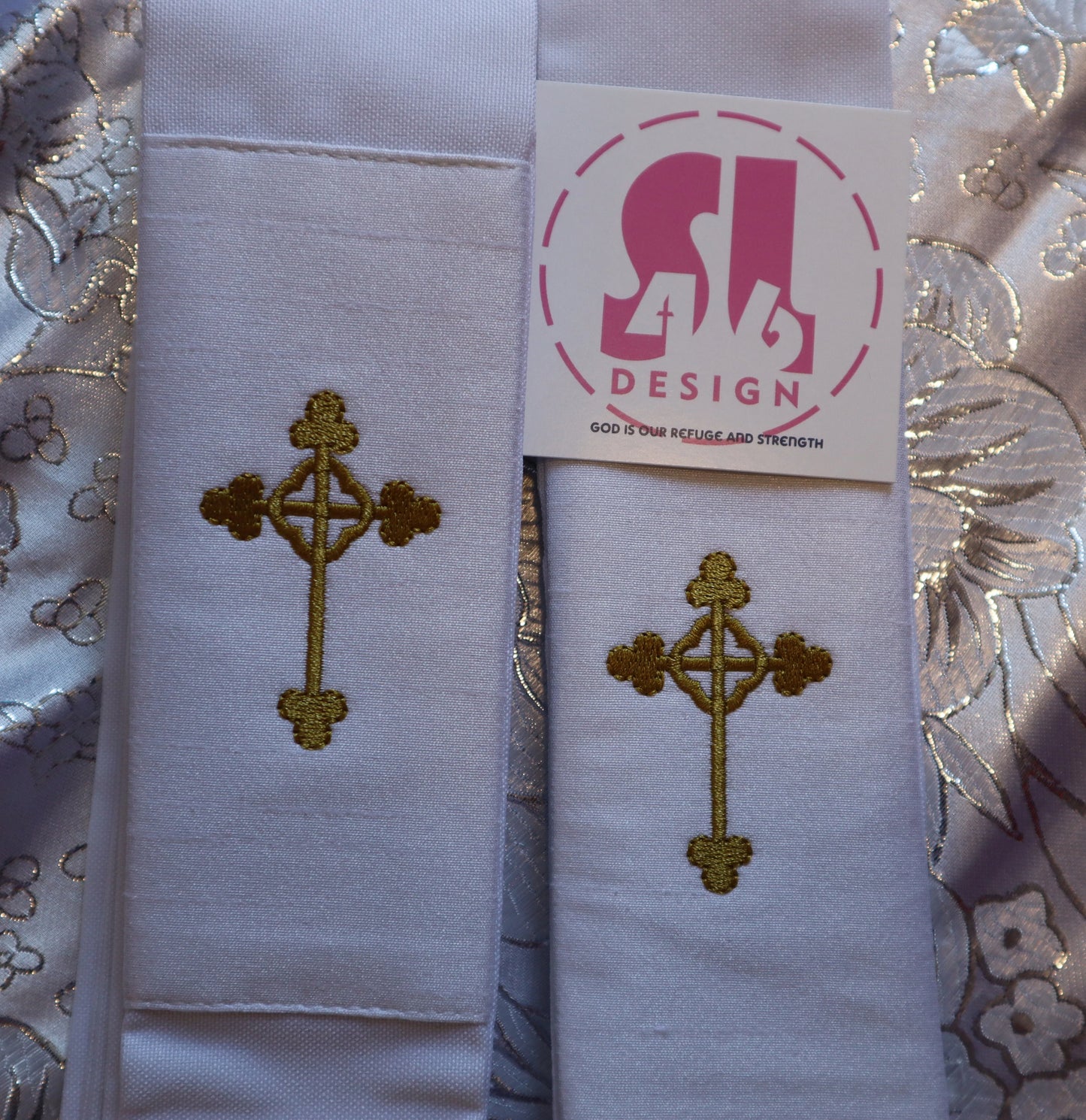 IRISH CELTIC CROSS - Deacon Travel Stole