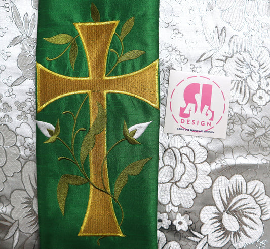 PENTECOSTAL CROSS - Deacon stole