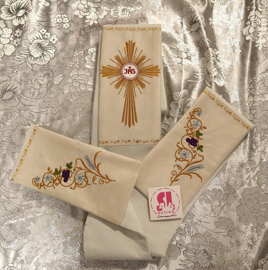 JHS - Holy Spirit Cross - Deacon Stole