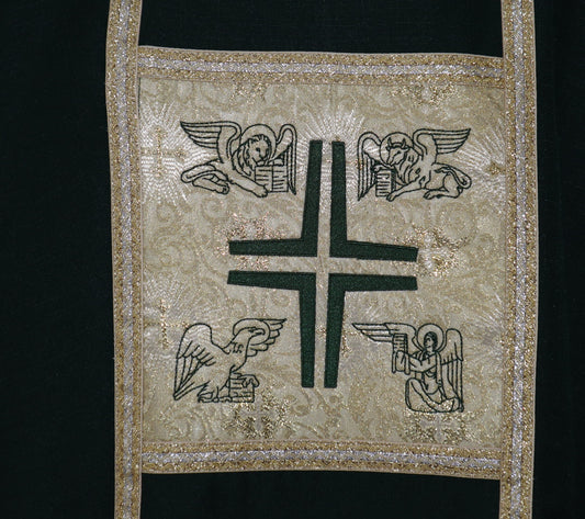 THE GOSPEL CROSS - Dalmatic + Travel Stole Set.