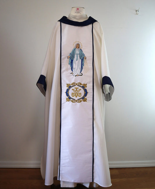 Deacon dalmatic - Virgin Mary - custom made