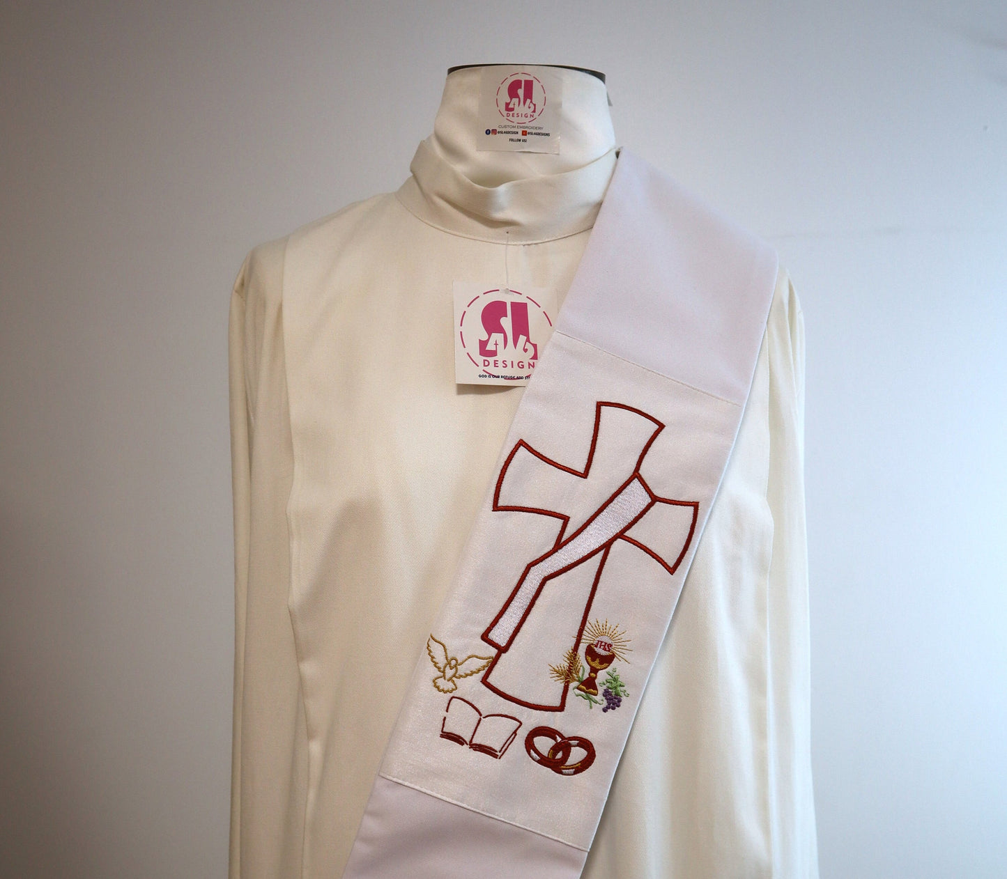Deacon Cross - Holy Sacraments - Stole