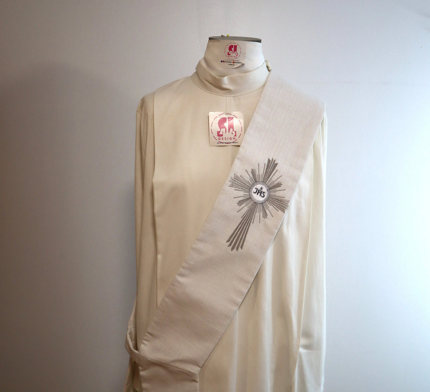 JHS - HOLY SPIRIT - Deacon Cross