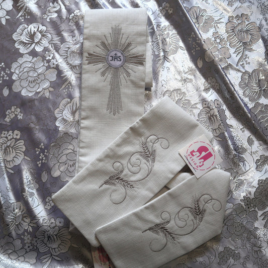 JHS - HOLY SPIRIT - Deacon Cross