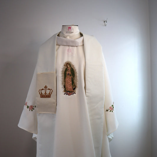 OUR LADY of GUADALUPE - chasuble and stole set