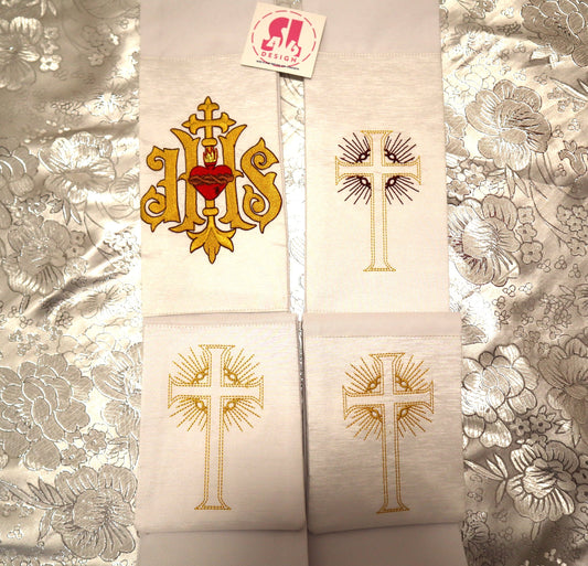 JHS - SACRED HEART - Priest Stole