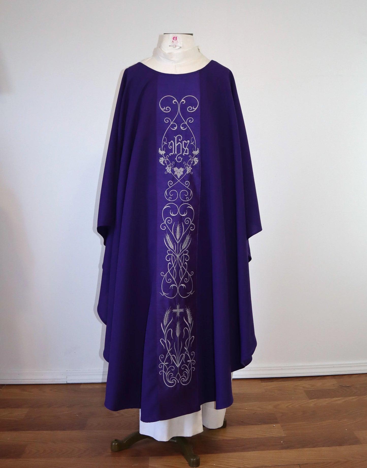 JHS - Chasuble and Stole Set