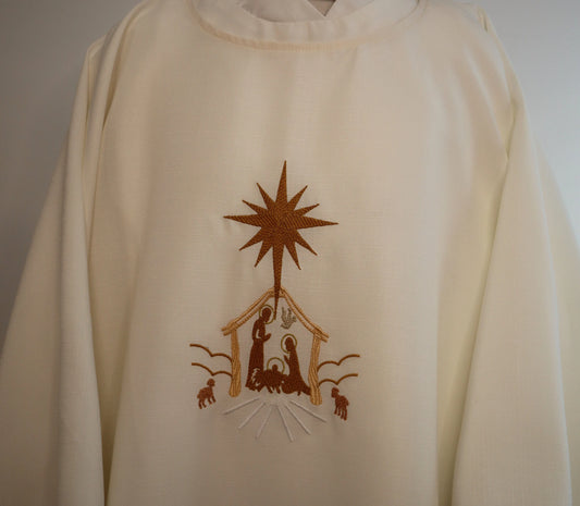 NATIVITY - CHRISTMAS - Dalmatic and Travel Stole