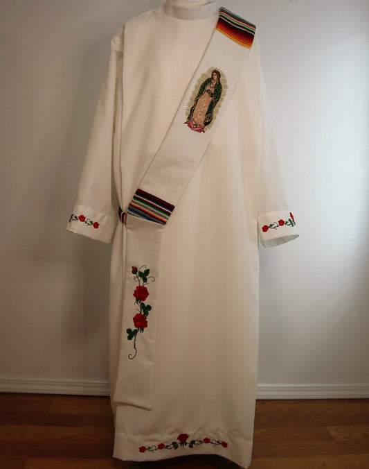 Alb & Stole - Virgin of Guadalupe Set
