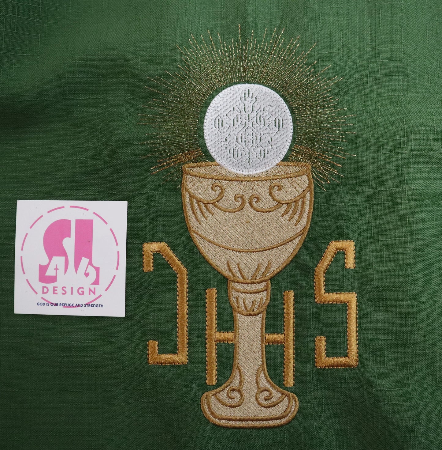 JHS CHALICE - Chasuble and Stole