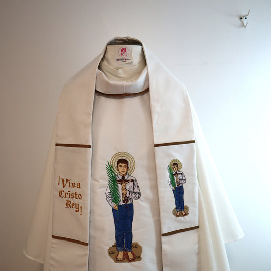 Saint José Sánchez del Río - Chasuble & Stole Set.