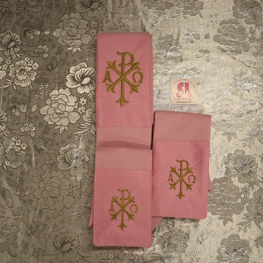 ALPHA & OMEGA - Chi Rho - Deacon Stole