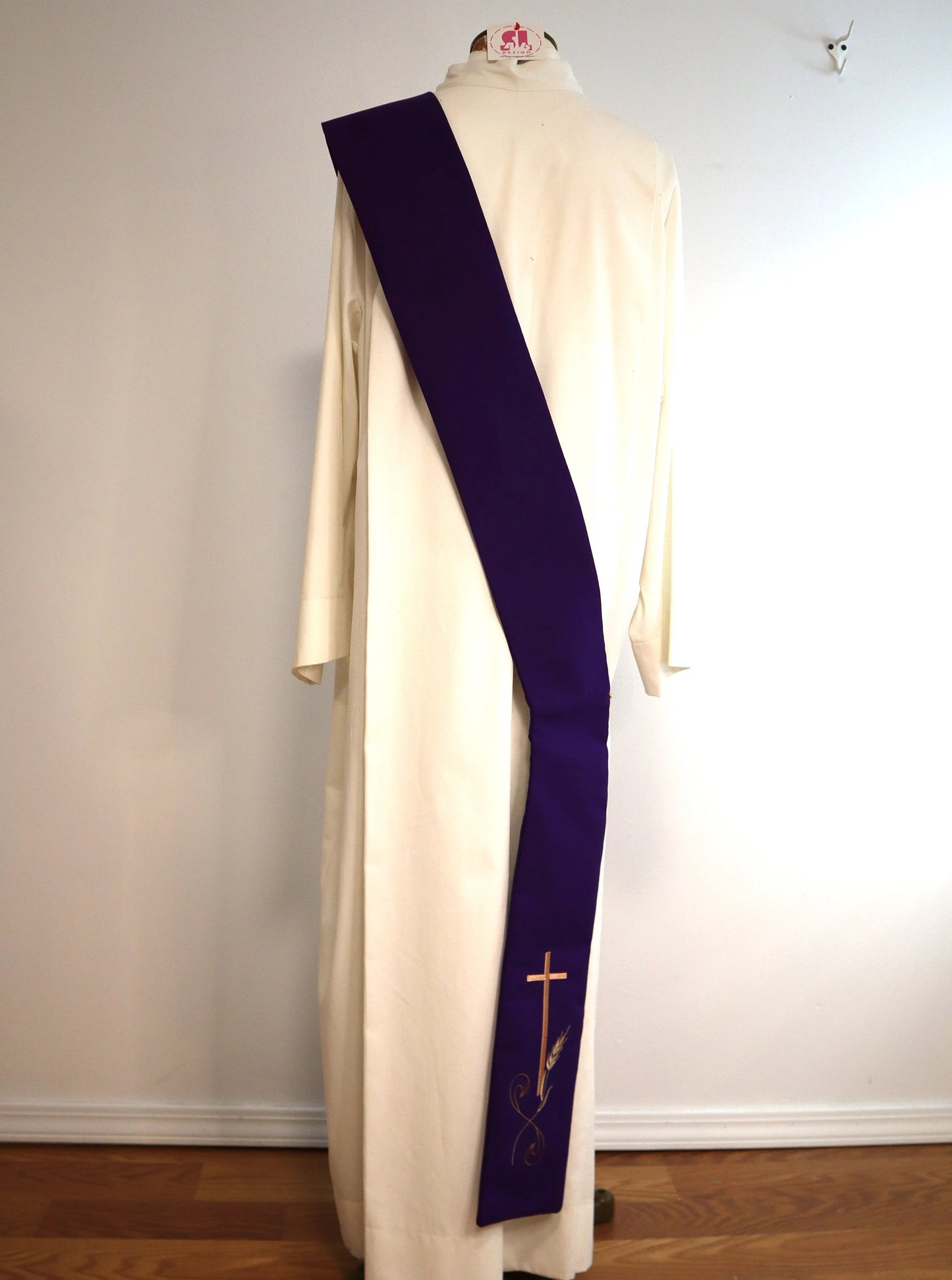 Cross and Wheat - Deacon stole